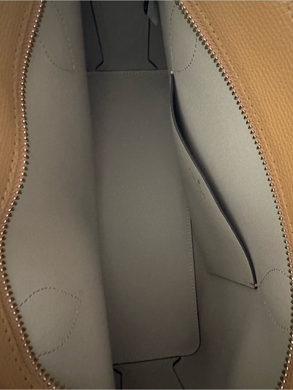 kate spade Caramel Tan Pebbled Leather Dome Satchel - Picture 7 of 7